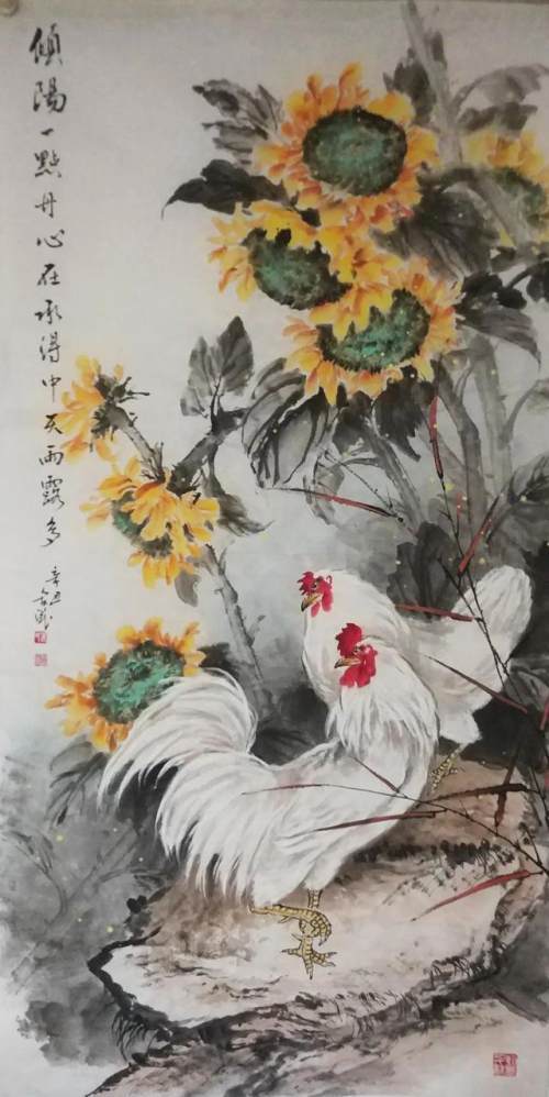 花鸟画金奖作品图片