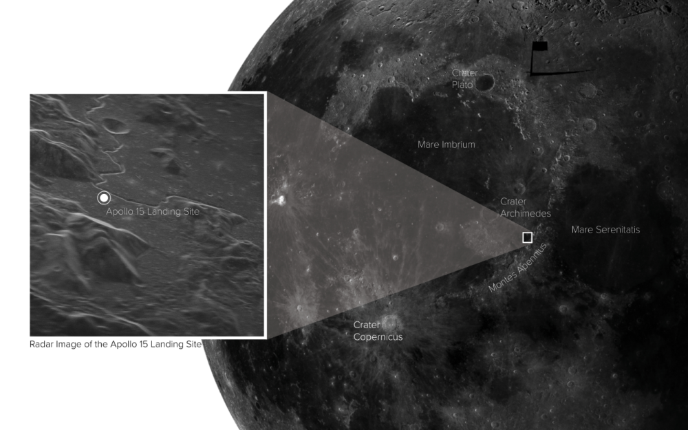 月球第谷陨石坑图像非常详细,看起来几乎不真实