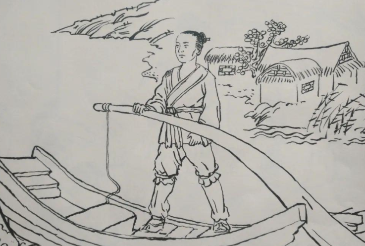 民间故事:风雨夜,渔夫从河里捞起一件东西,带回家后成了富豪