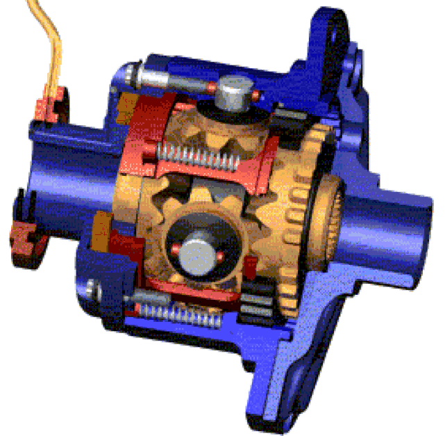 动力分配的和事佬 差速器功能结构简介