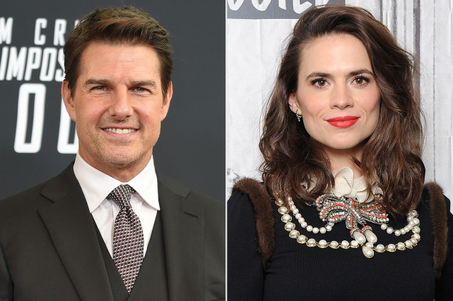 汤姆·克鲁斯(tom cruise)和 海莉·阿特维尔(hayley atwell)