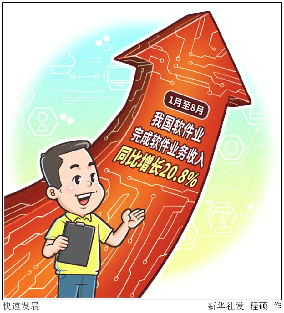 图表漫画财经观察快速发展