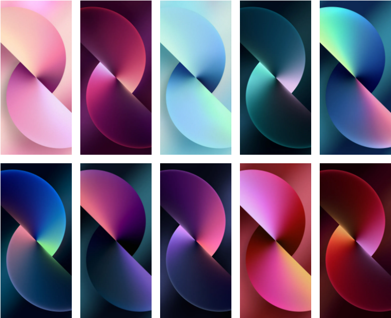 正式版来袭 Iphone 13全系内置原生壁纸含动态壁纸完整版 腾讯新闻