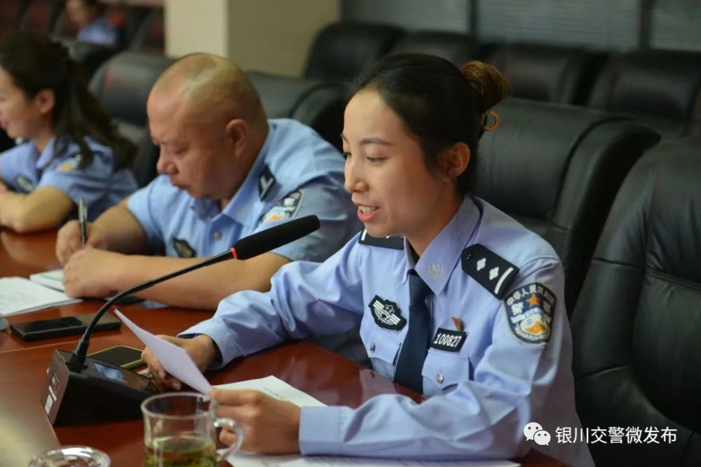 向英模学习银川公安组织召开学习宣传杨鸿胜同志先进事迹座谈会