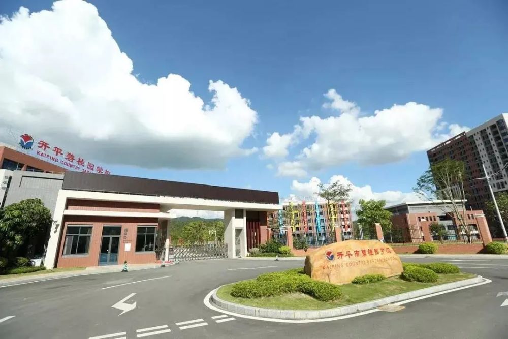 碧桂园学校,长沙实验学校,杜澄学校,教育环伺,还有开平市中心医院