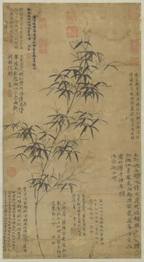 倪云林墨竹图赏析