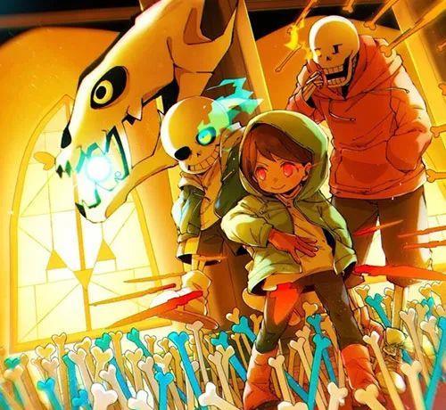 传说之下壁纸 头像