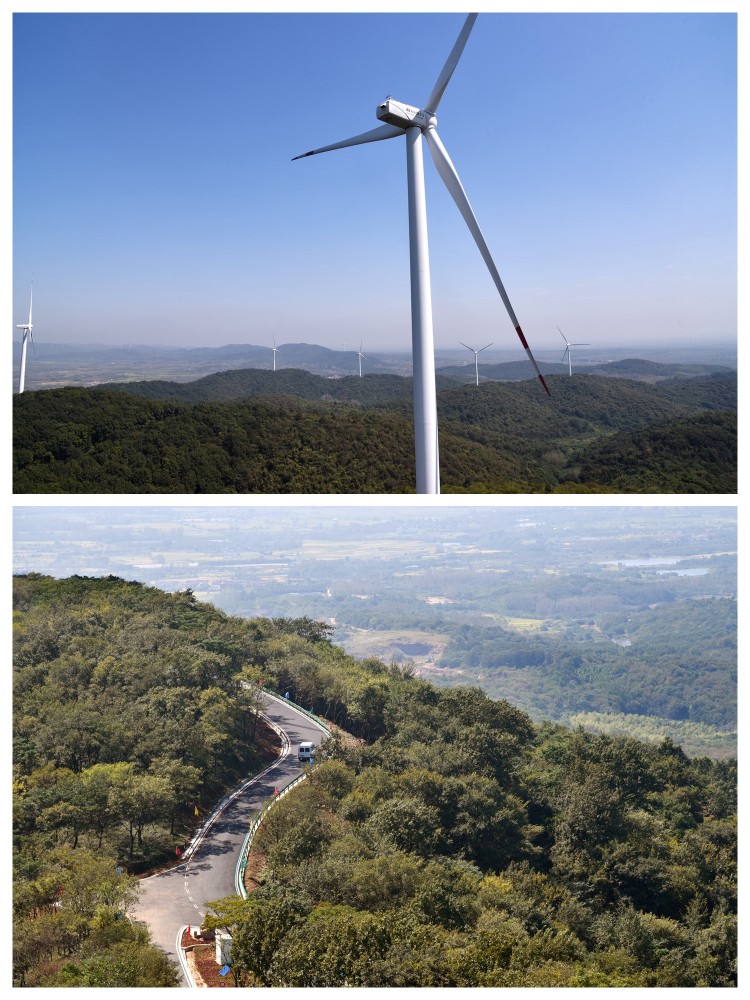 安徽滁州自驾江淮分水岭一路好风景