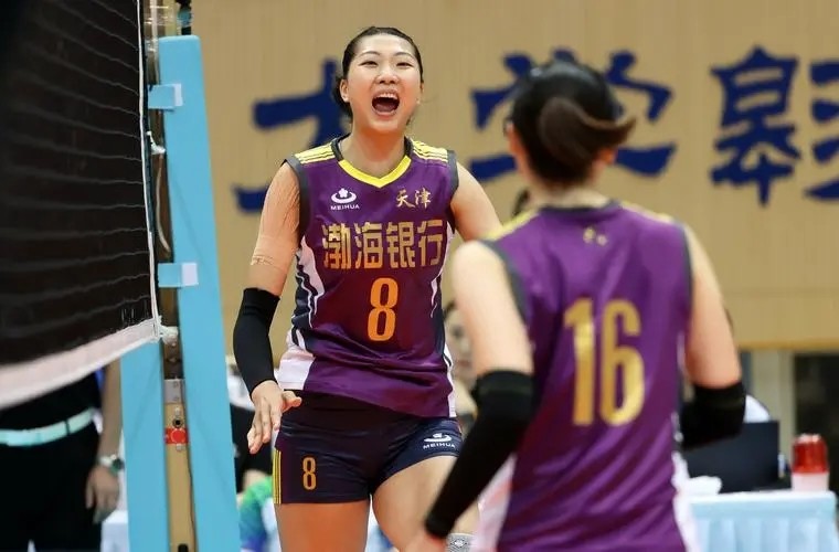 袁心h成天津女排夺冠功臣 发扣拦三大环节给力 成天津网上长城 全网搜