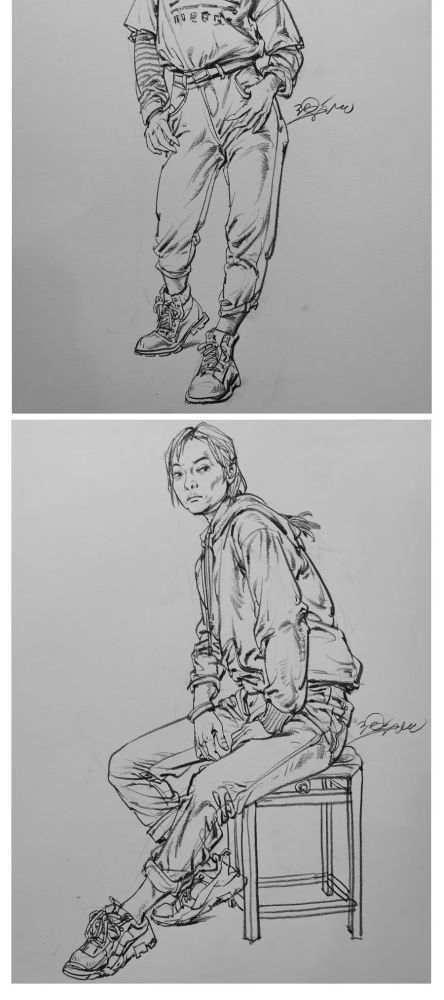 速写名师"梁生"