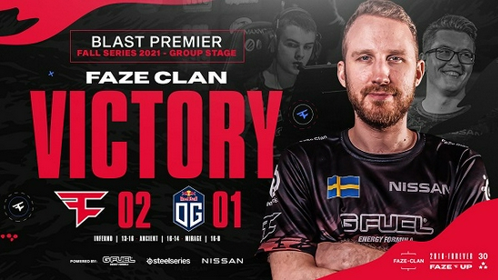 csgofaze让一追二击败og守住出线希望