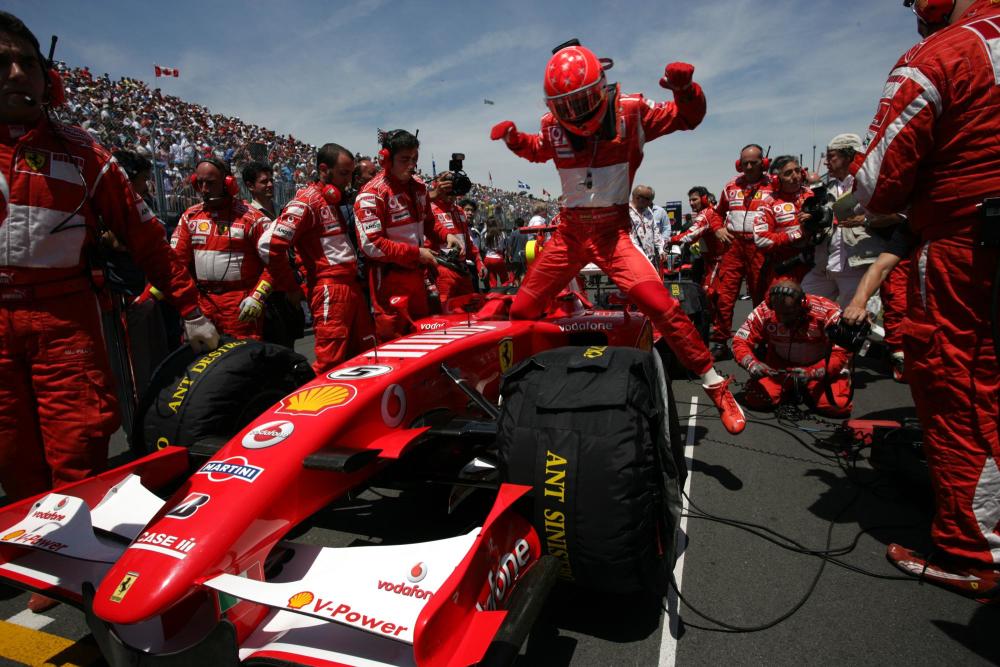 这世界都从未忘记冷酷羞怯完美的不完美车王舒马赫定义传奇