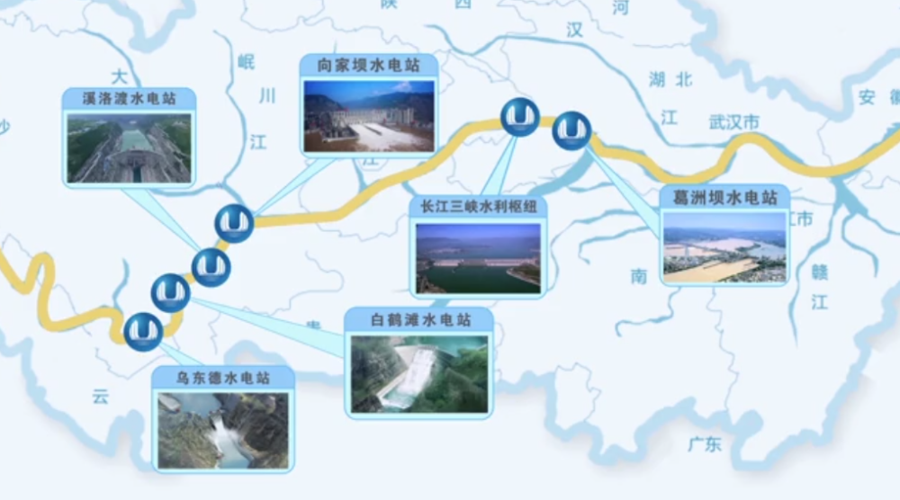 四川又在建了西电东送守护万家灯火不止1个三峡水电站