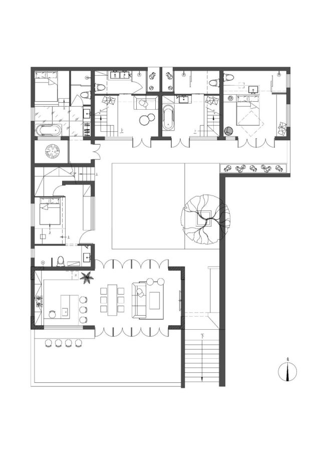 云栖建筑丨169㎡的现代民宿,城市里的乌托邦之梦!