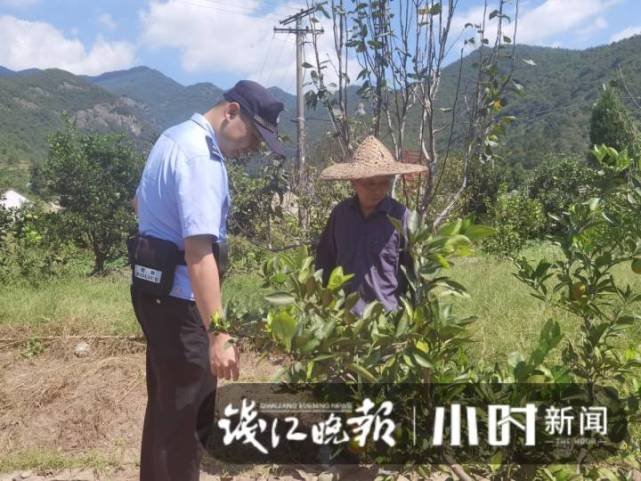 "果农熟悉地形,可以带民警了解辖区环境,而果农也可以从民警身上学会