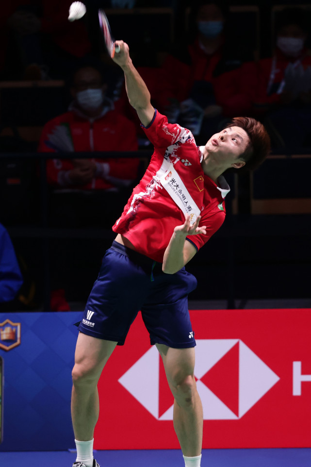 新华社发(马蒂·马蒂凯宁摄)当日,在芬兰万塔举行的2021苏迪曼杯羽毛