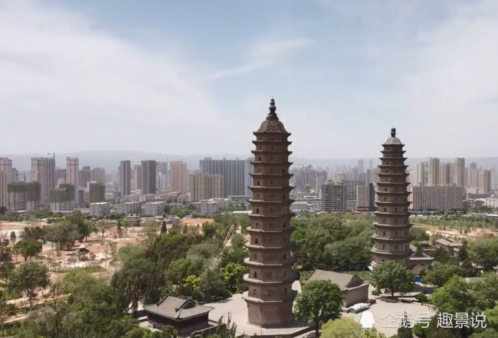 山西永祚寺中國最高雙塔建築屹立千年不倒的太原地標