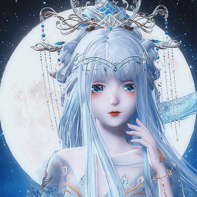 女生游戏头像闪耀暖暖第6期你愿意和我穿梭浩瀚星海吗