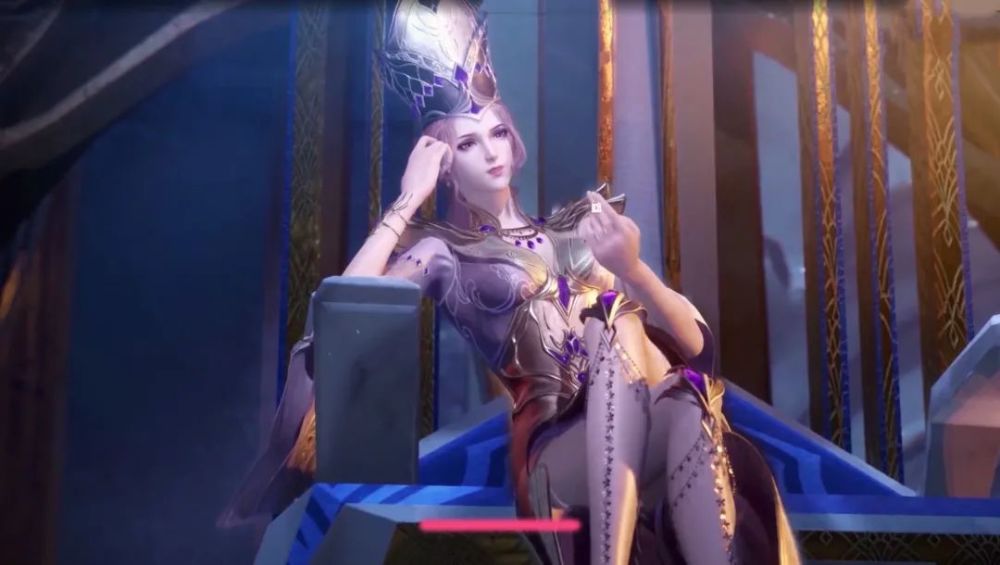 斗罗比比东全新形象出现模特身材配上特色安全裤魅力十足