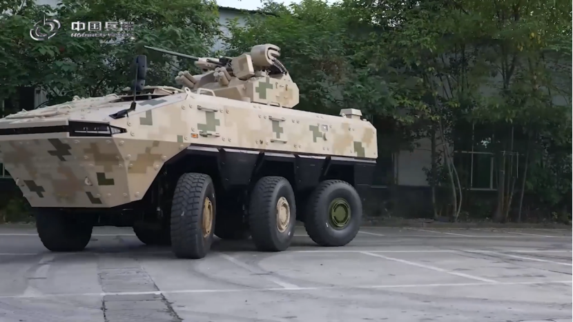 珠海航展的陆地装备,全新vn-22装甲车,可以对飚德国"拳师犬"_腾讯新闻