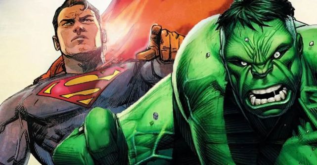 当超人遇上绿巨人谁将获得胜利