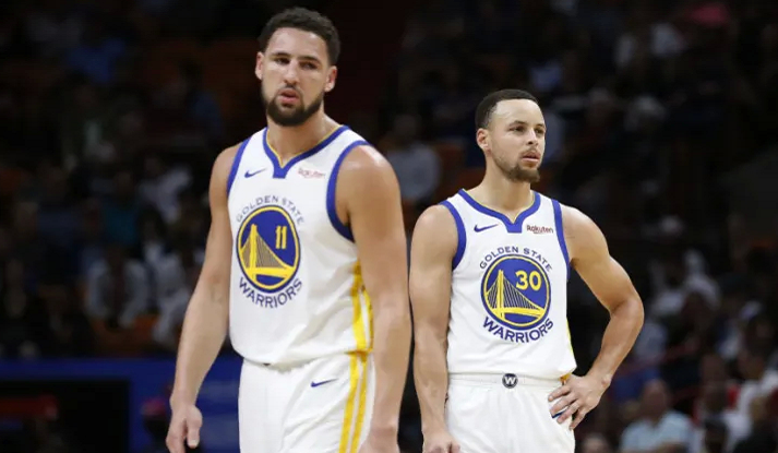 媒体日最佳瞬间 水花兄弟终于合体 克莱回归 联手库里冲冠 全网搜