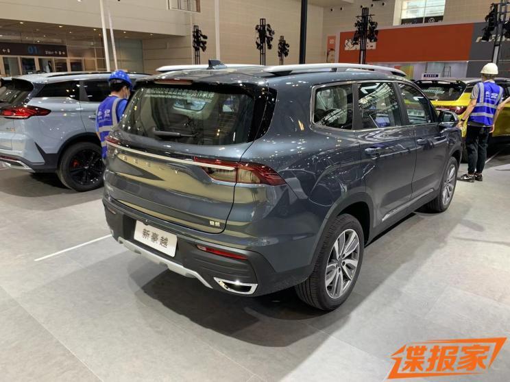 2021天津车展探馆新款吉利豪越实车