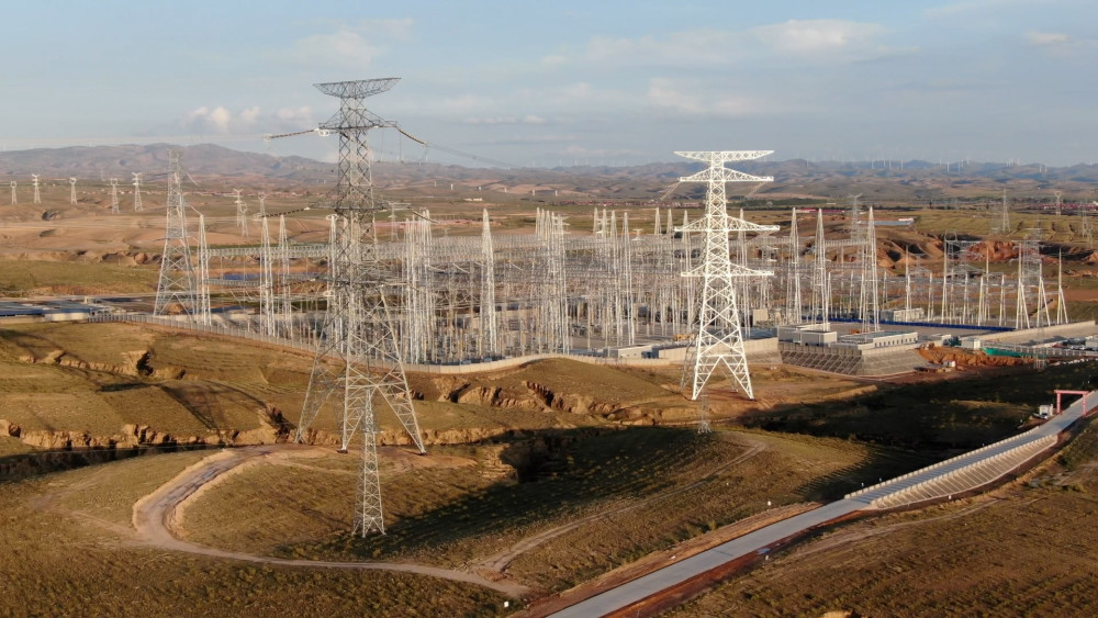 宁夏妙岭750千伏输变电工程投运