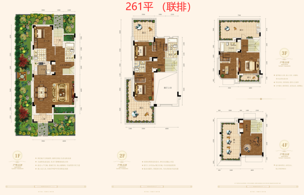 高层价买主城别墅!5房 约180㎡院子,总价才260万起!