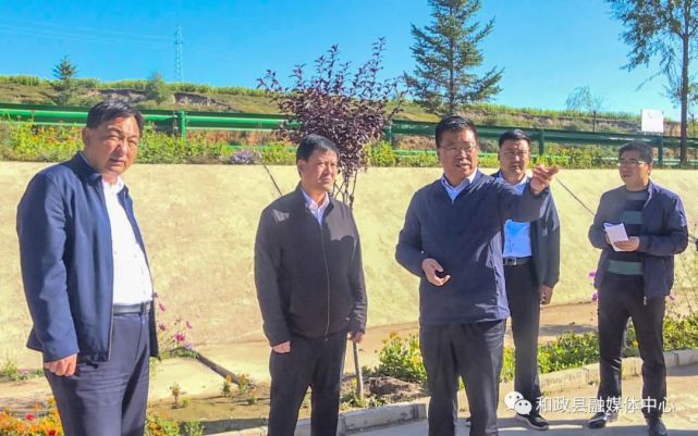 孔令义督查指导全县重点项目和美丽乡村示范村建设工作