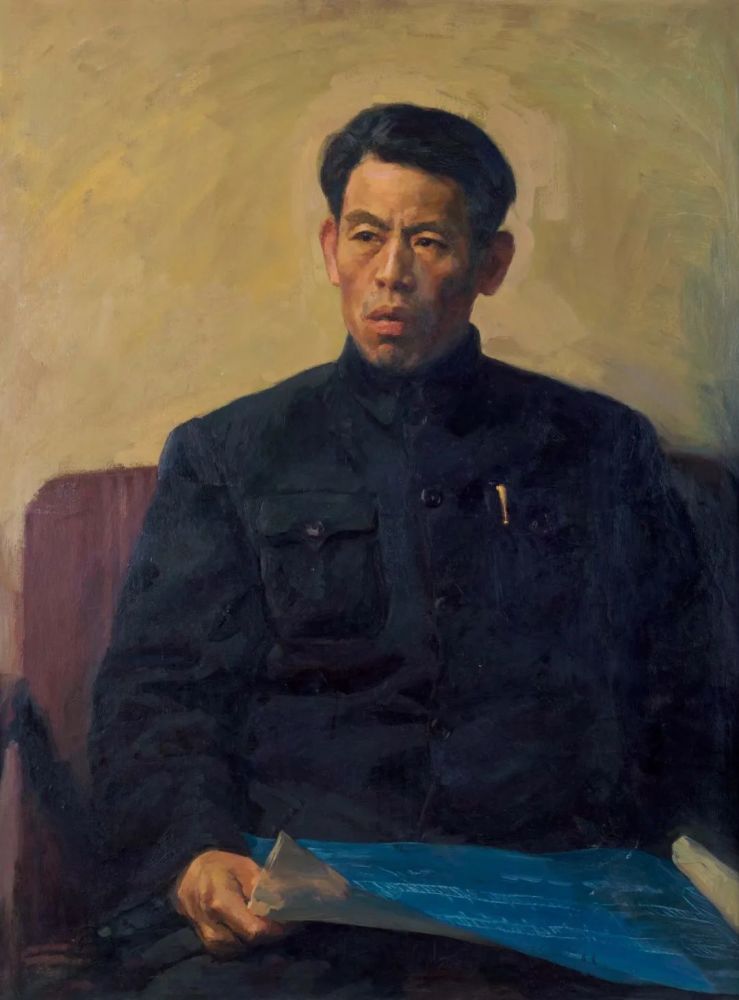 太多优秀的作品不胜枚举,中央美术学院油画系藏1984年喻红《大卫》 纸