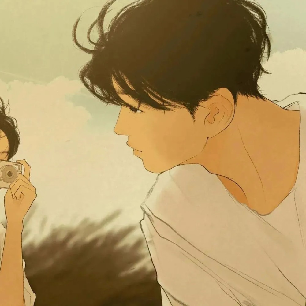 一组小众情侣头像