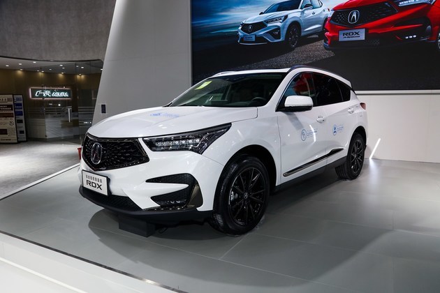 2021天津车展就是帅实拍广汽讴歌rdx钛金暗夜限量版