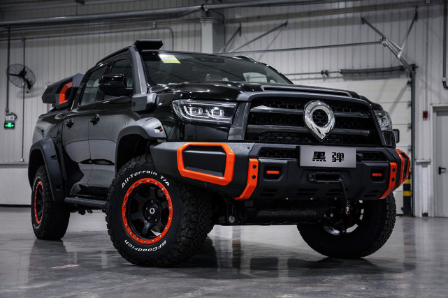 长城炮黑弹版正式下线外观粗犷霸气20t动力2488万