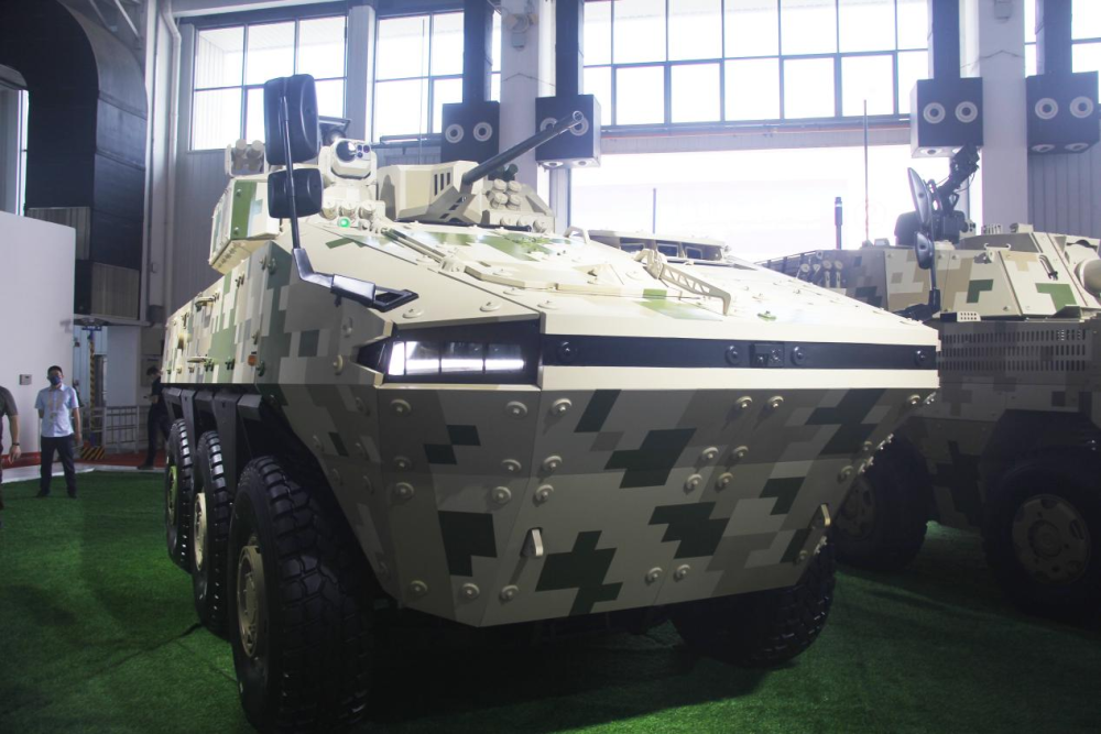 霸气外露最新型vn22步兵战车亮相珠海造型前卫还有一项独门绝技