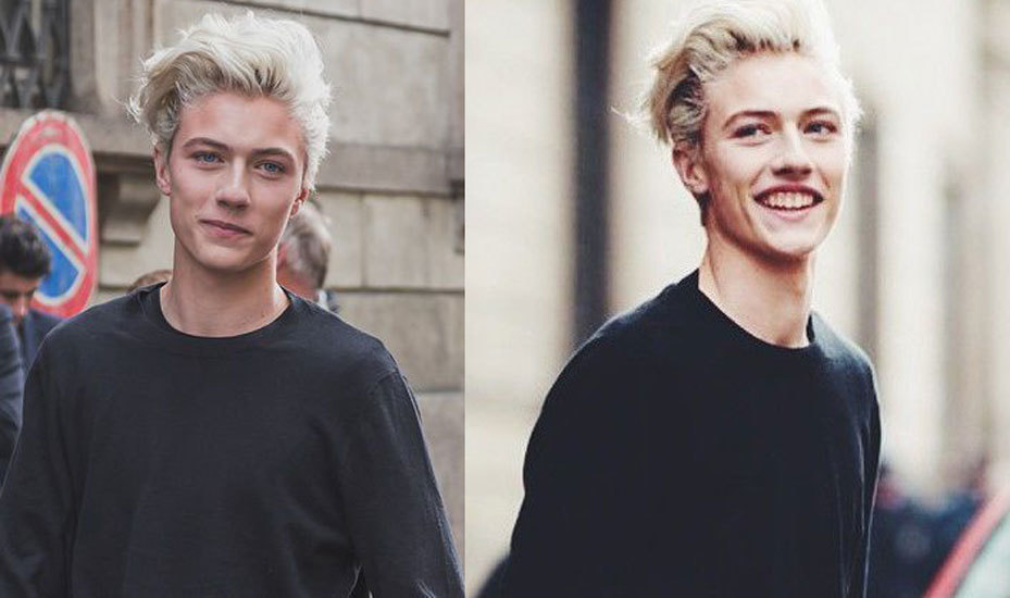 22岁男模幸运蓝官宣非裔爱妻怀二胎亲吻孕肚幸福得无惧露齿笑