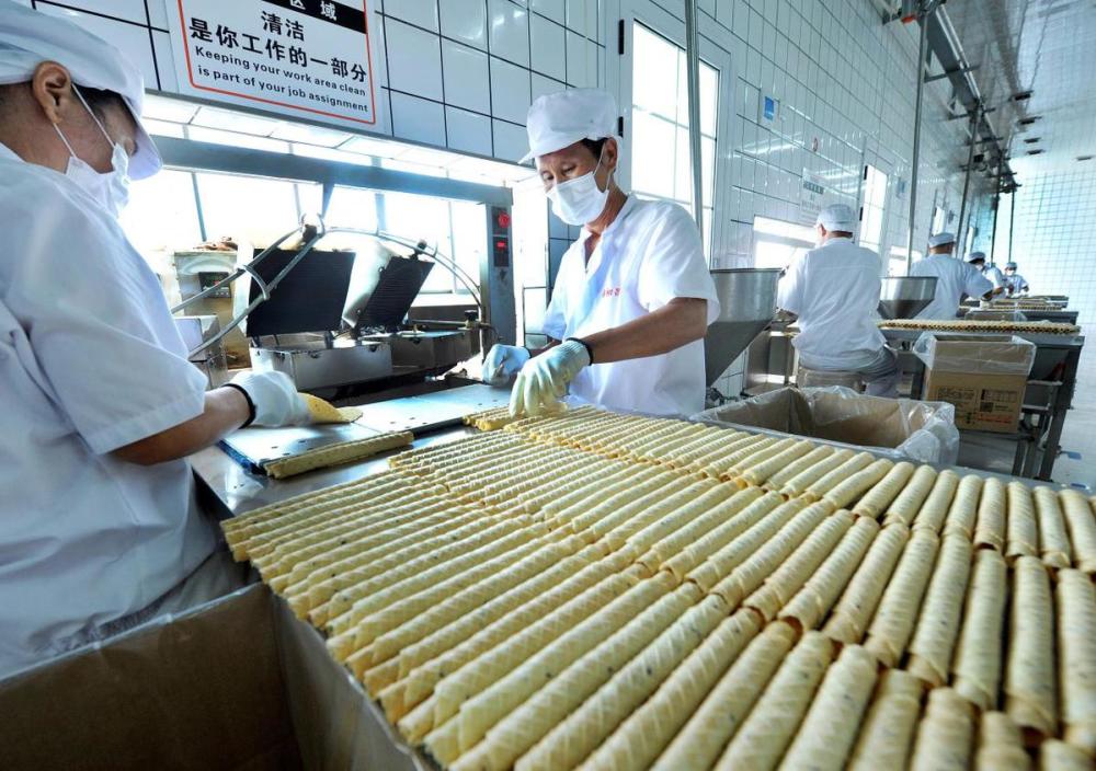 据了解,江西省鹰潭市余江区中童镇蛋卷制作是一家焙烤食品加工的村级