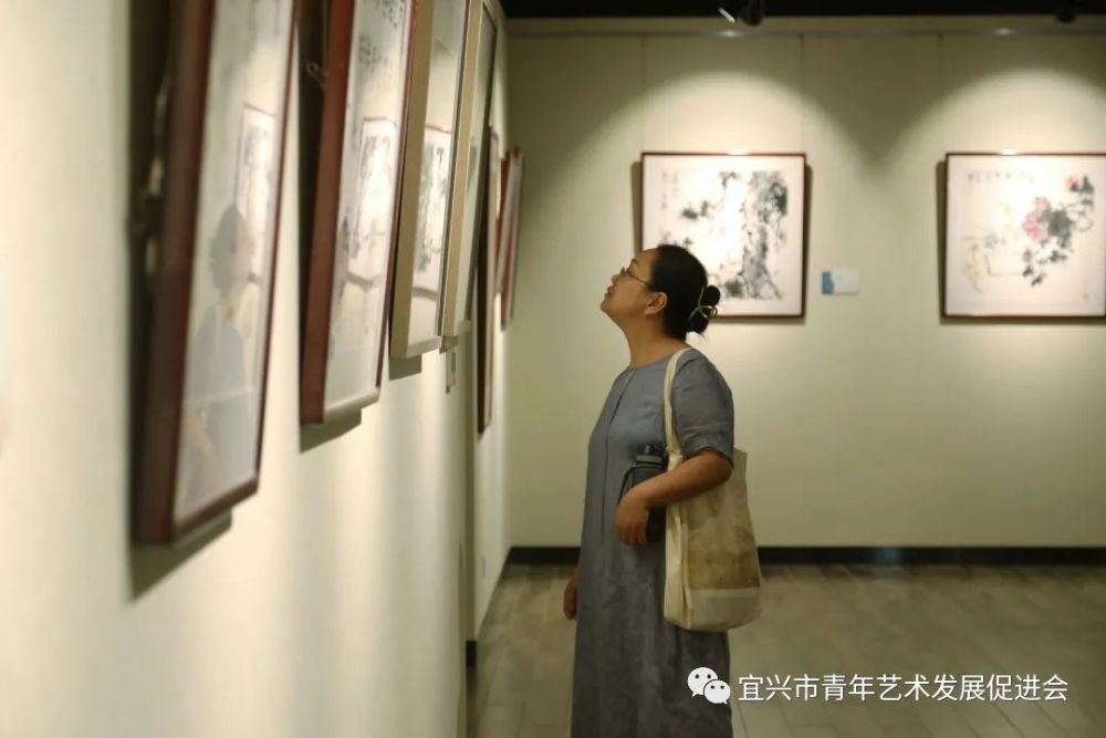 "青春同心,永跟党走—当代宜兴青年书画家邀请展"在钱松喦艺术馆