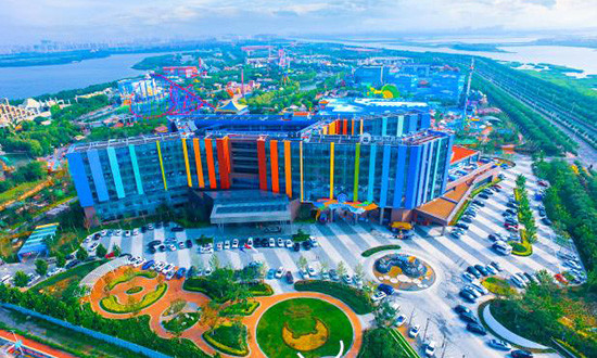 光影秀献礼国庆|天津方特|光影秀|无人机|国庆黄金周|方特|熊出没酒店