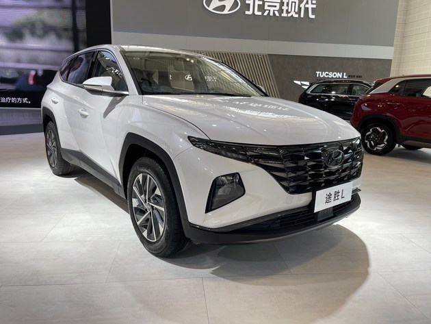 2021天津车展潮流引爆者实拍北京现代第五代途胜l