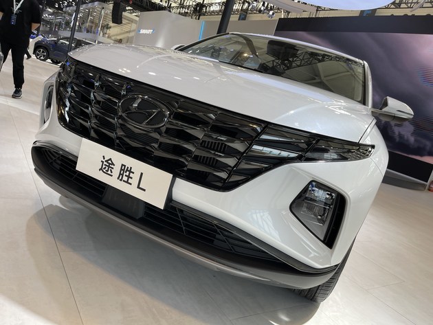 2021天津车展潮流引爆者实拍北京现代第五代途胜l