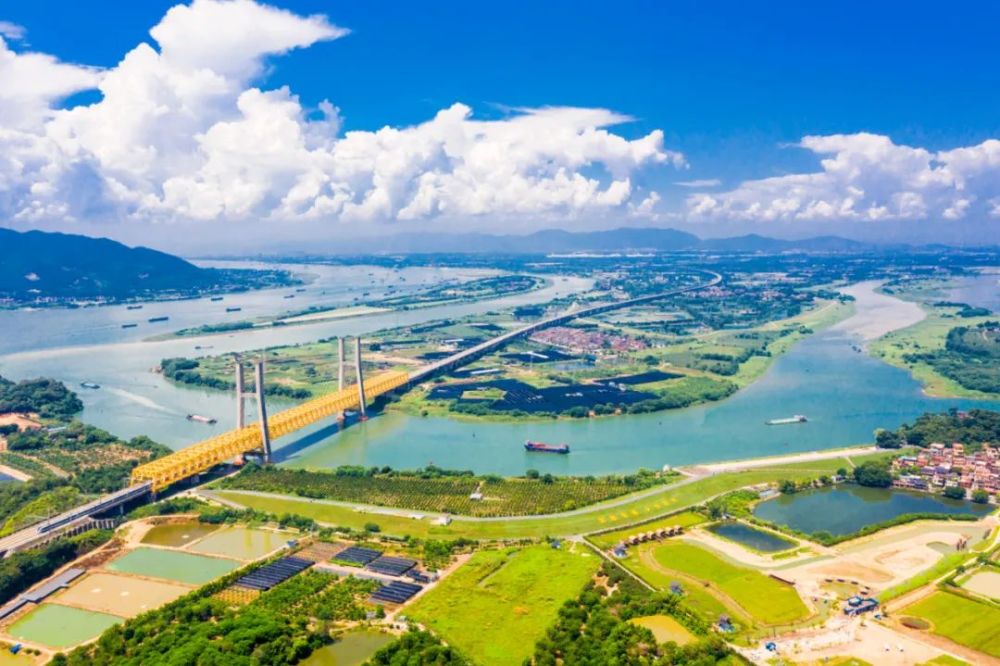 思贤滘入围国家级案例展示来这里看壮美的三江汇流