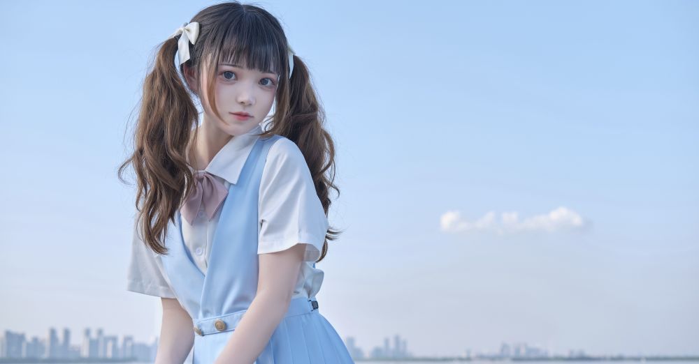 jk少女双马尾小朋友