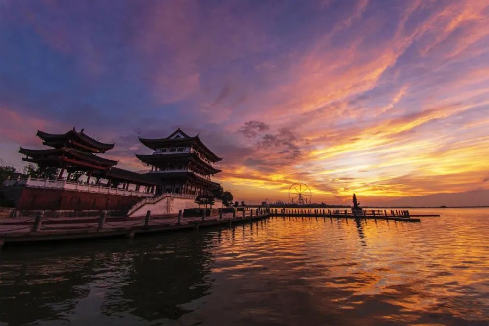 美景美人你想要的都有常德柳叶湖摄影图片展美图来啦欢迎来打卡