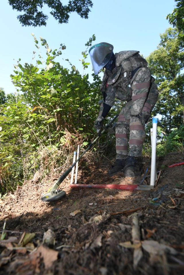 韓方在非軍事區開啟遺骸挖掘,涉白馬山,上甘嶺等著名戰役