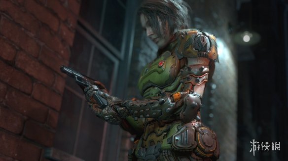 穿上盔甲吉尔身材依然好生化危机3毁灭战士mod