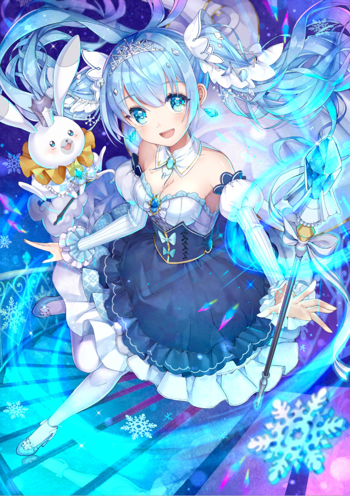 雪未來虛擬歌手初音未來的二次創作系列造型動漫