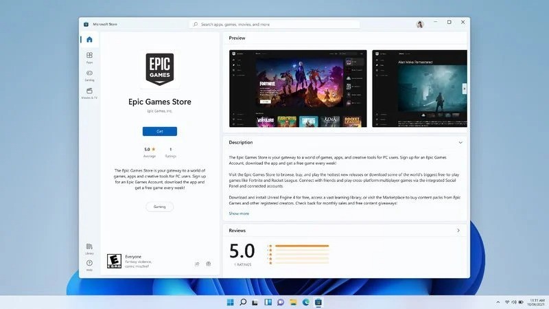 微软开放应用商店给第三方应用商店epic亚马逊进驻 全网搜