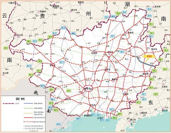 加快东融步伐 广西苍昭高速公路项目(贺州段)开工