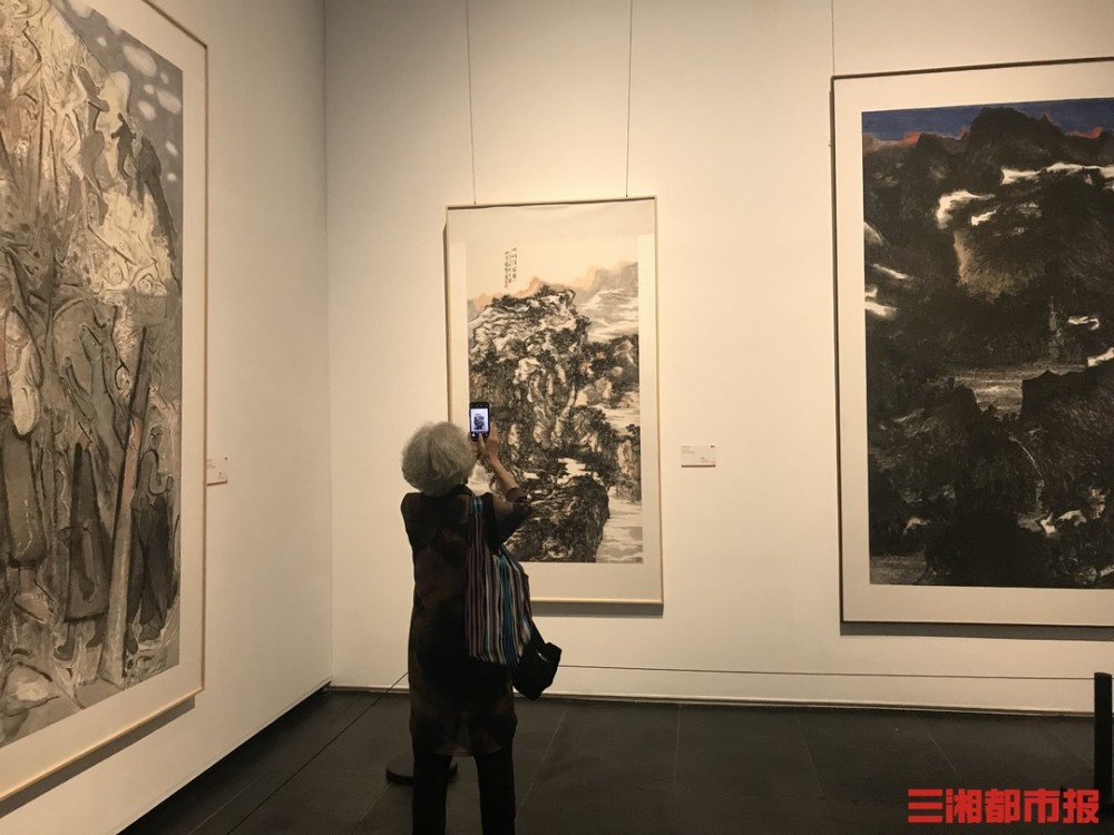 國慶來湖南美術館看畫展